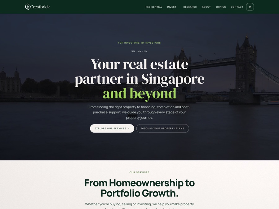 Crestbrick website
