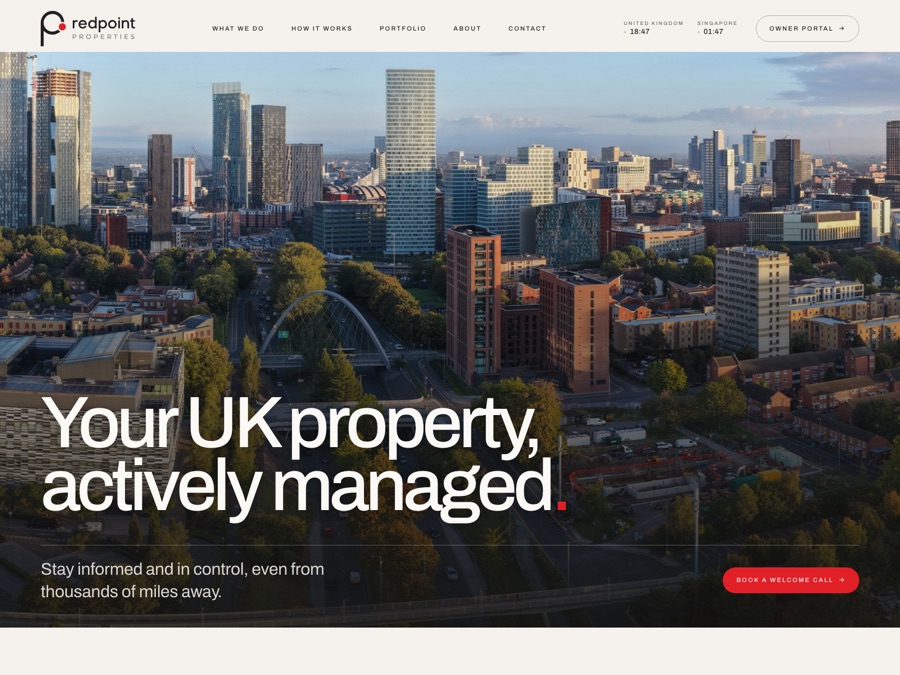 Redpoint Properties website
